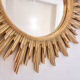 Gold color mirror