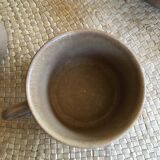 Series of 4 cups of sandstone