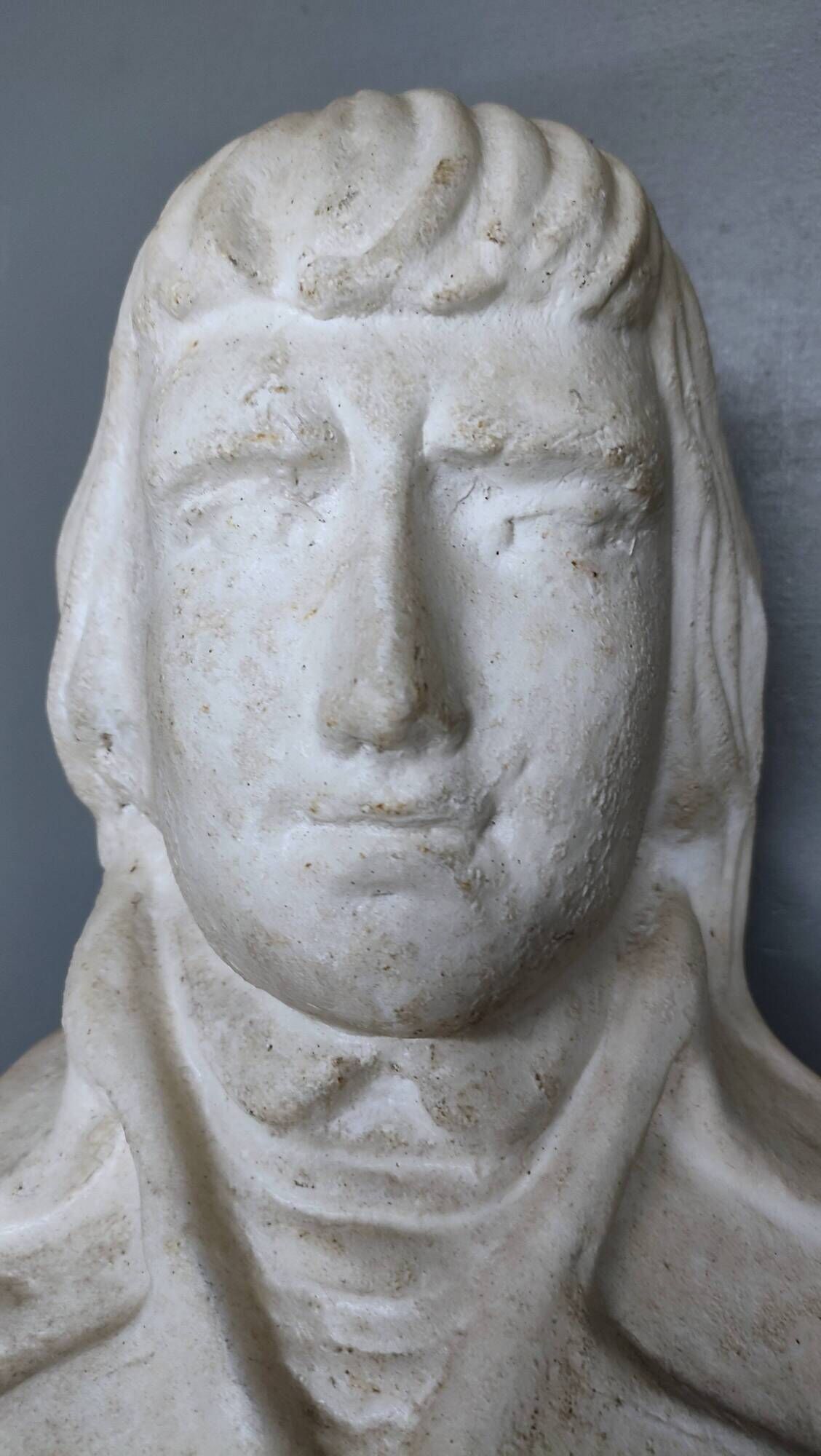 Important Buste Ancien du Général Bonaparte d'après Corbet – Terre Cuite -
