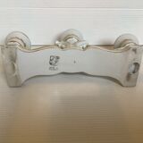 Antique white and gold candle holder Belgium