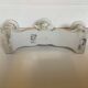 Old white and gold candlestick Belgium