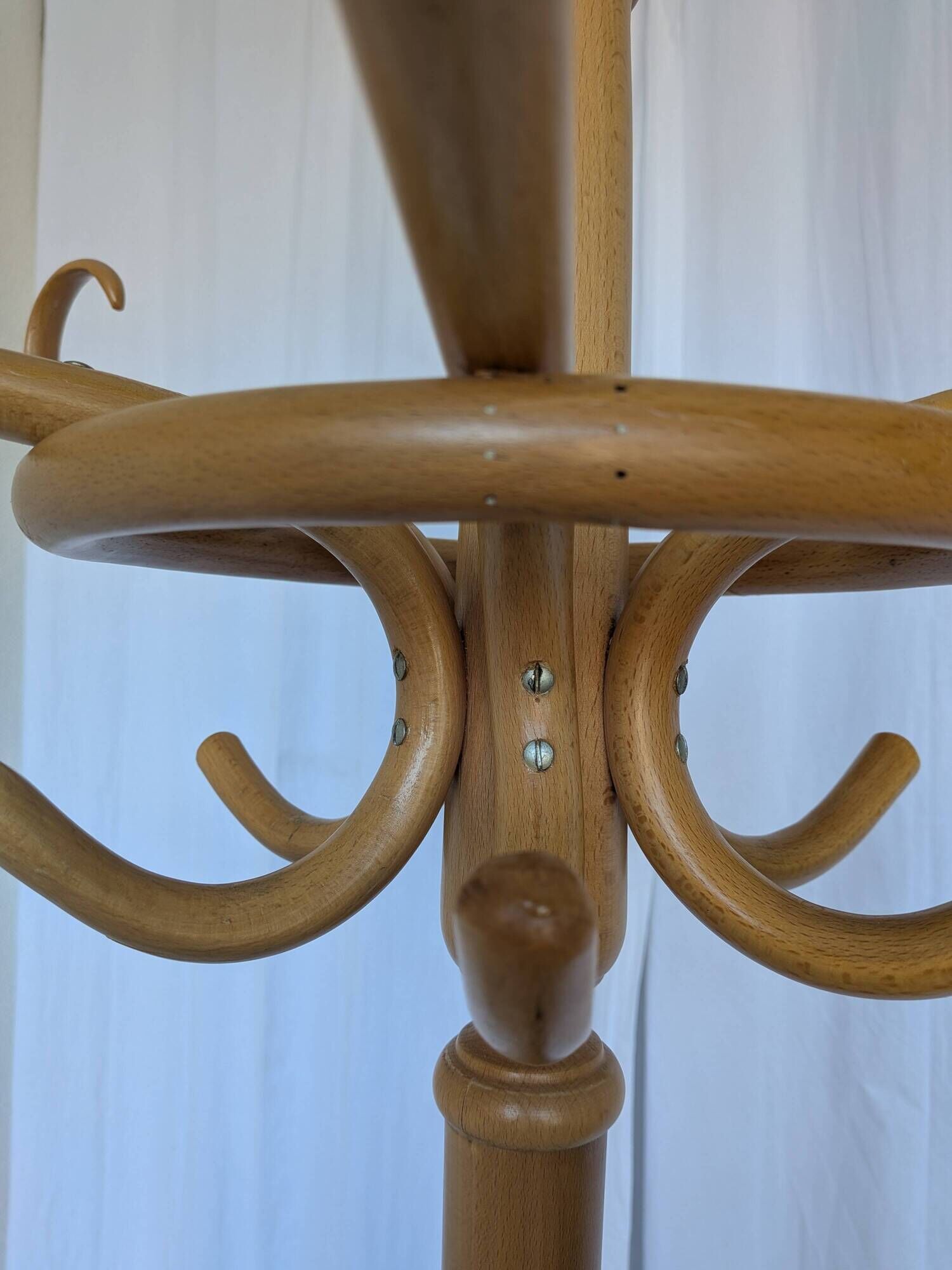 Vintage Bentwood Coat Stand in Thonet Style with Umbrella Holder / Hall Tre
