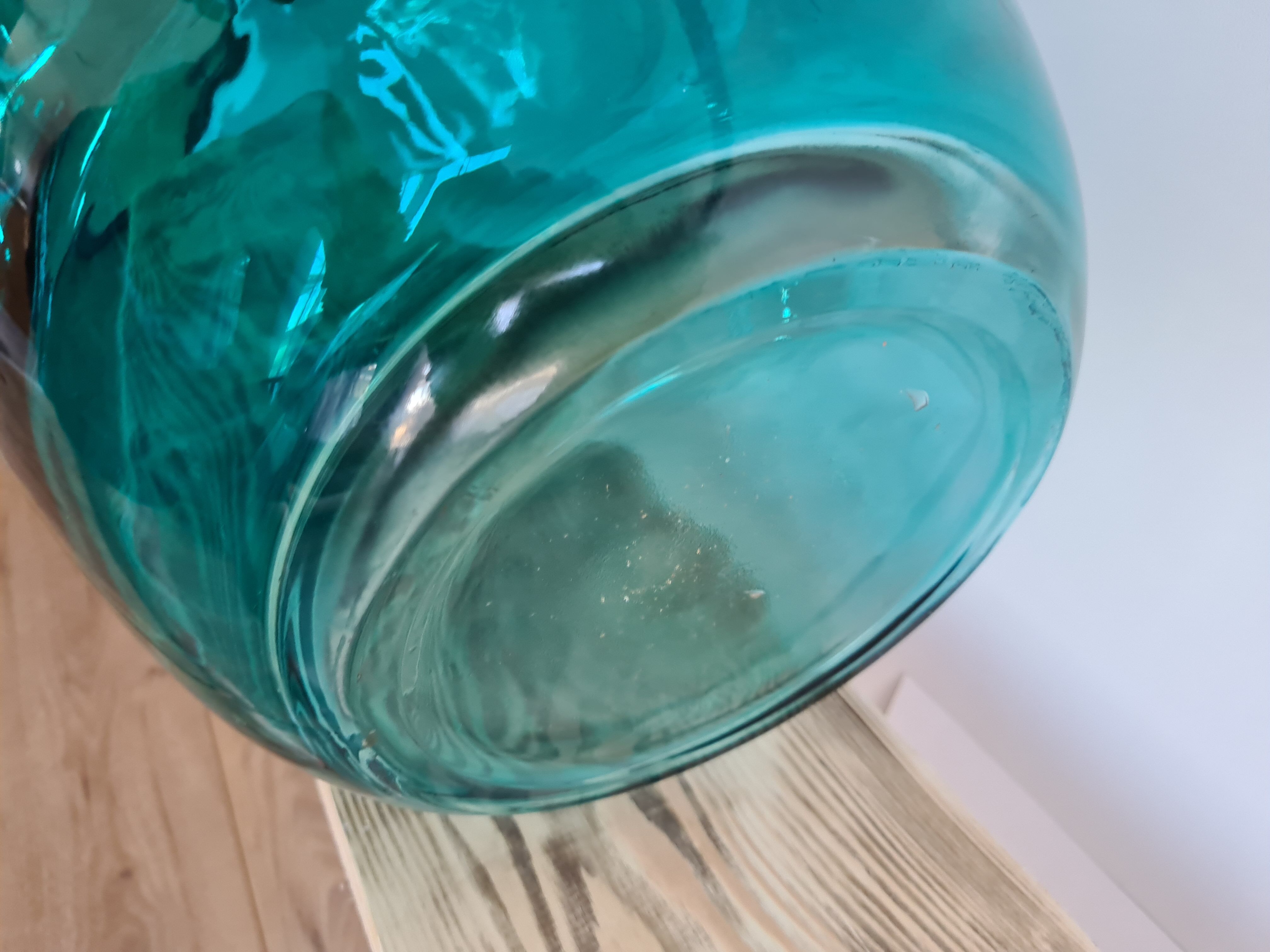 Demijohn vintage blue 30L