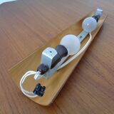 Danish Teak Wall Lamp, 1950s