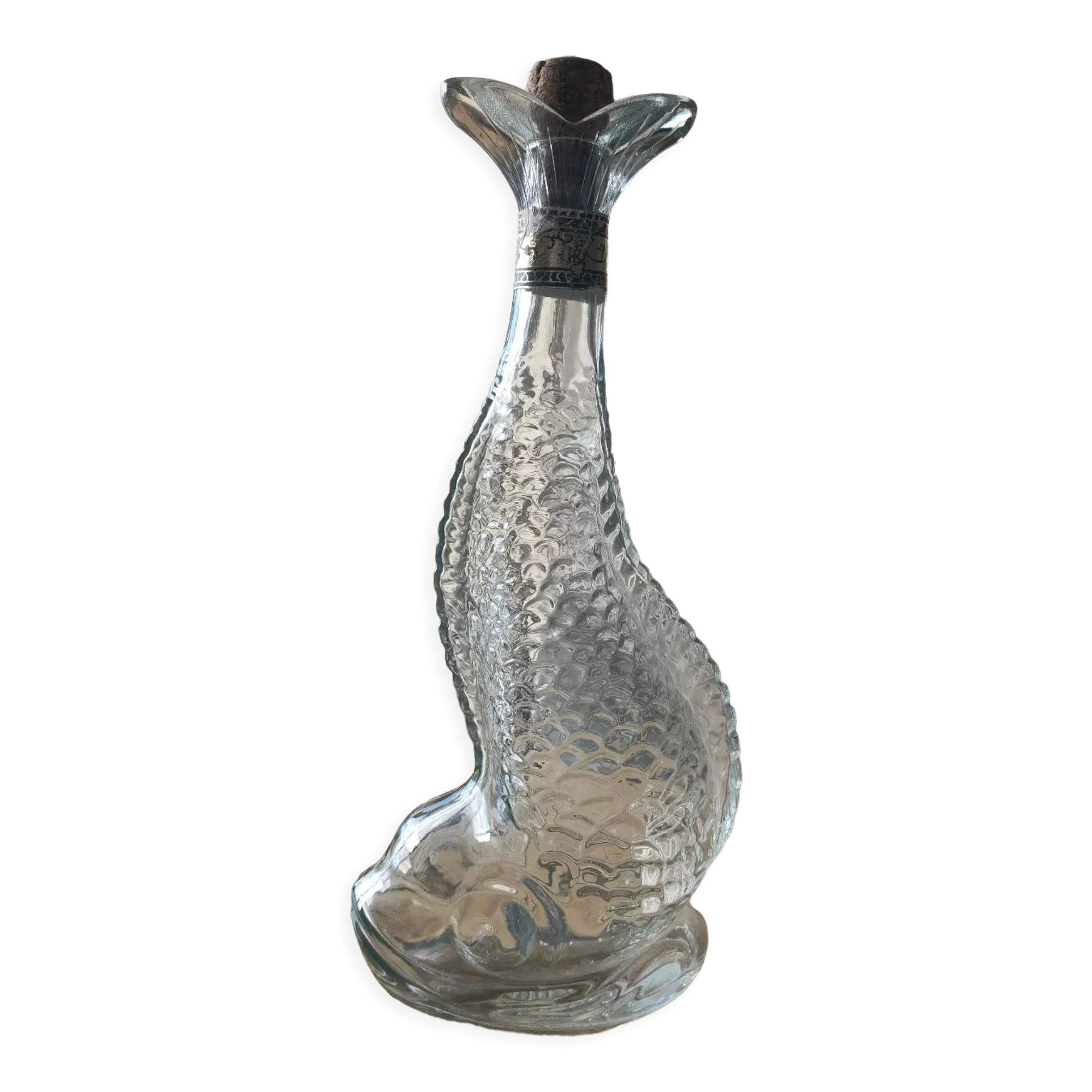 Vintage fish decanter