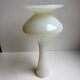 Small vase in white opaline 40s