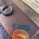 Old vintage cabin trunk