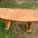 Hugues Chevallier art deco retractable console table