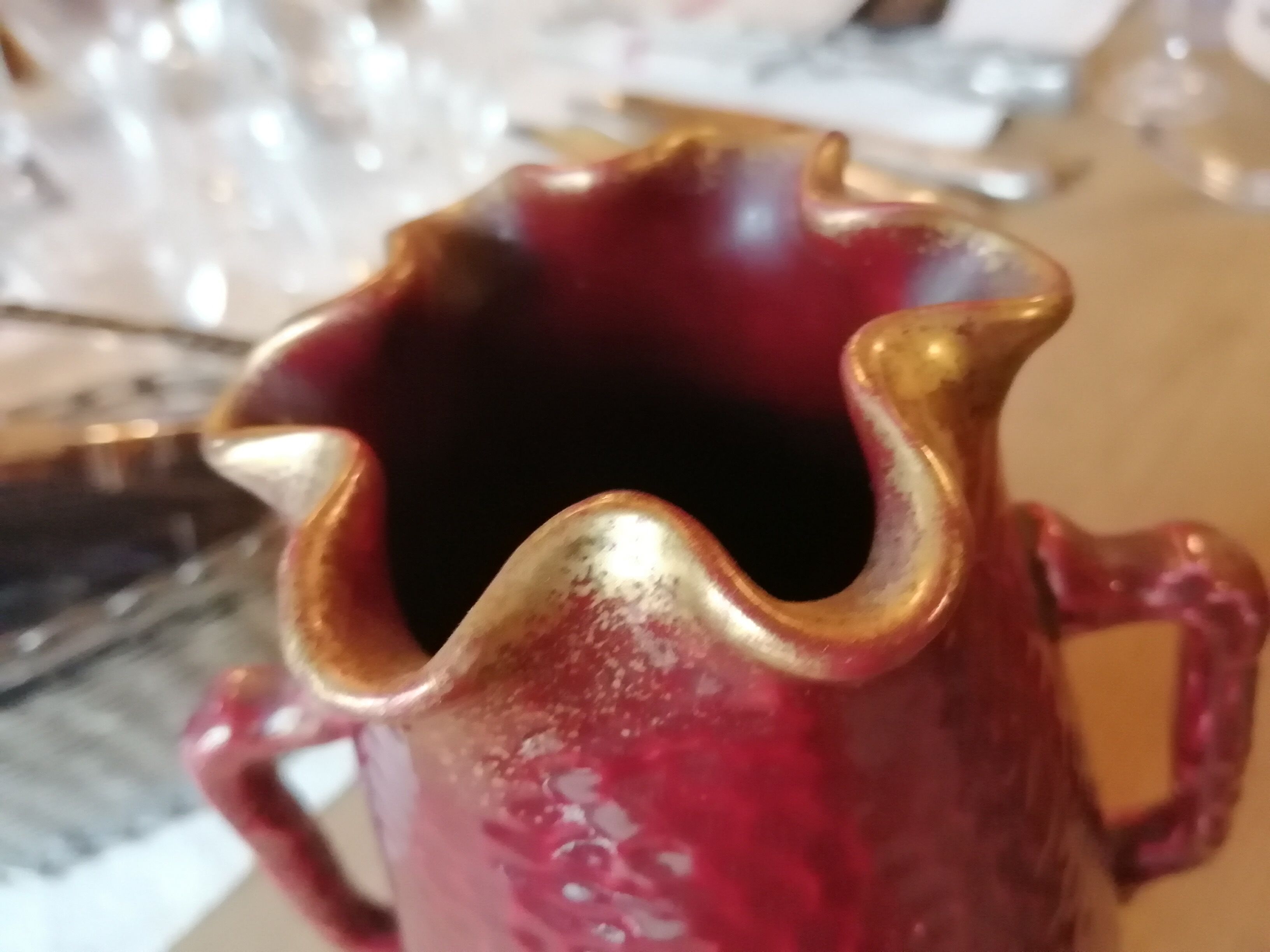Vase Sarreguemines