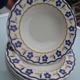 6 Ceraminter Italy soup plates