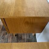 Pair of bedside tables end of vintage sofa
