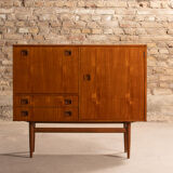 Teak buffet with a flap, circa 1960