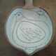 Jacques Innocenti ceramics designed bird decoration and sun, circa 1950