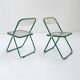 Green Plia Chair by Giancarlo Piretti for Castelli, 1960