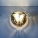 Wall lamp or flush mount in the shape of a dome by Hoffmeister Leuchten, 1960s, Germany.