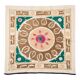 Vintage hand-embroidered tablecloth 142x146 cm