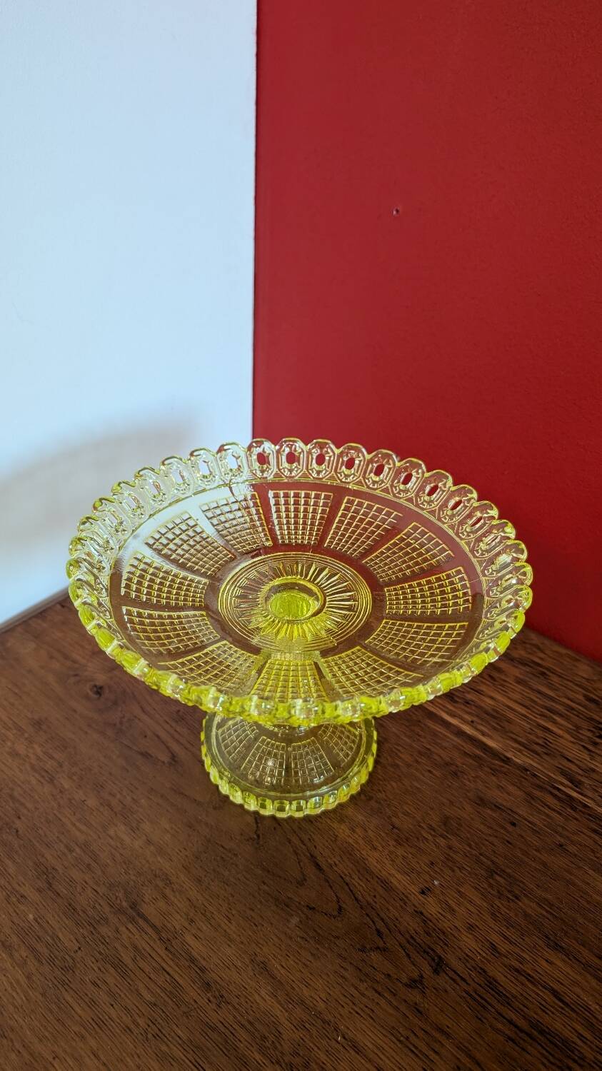 Fruit bowl in ouraline - Art Deco style