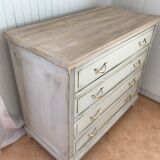 Old white patinated/cream dresser