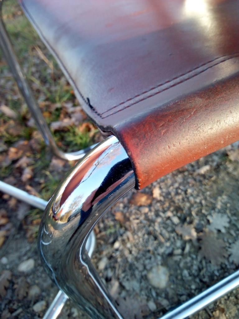 4 Marcel Breuer design chairs, model B33