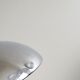 Mid century black and chrome 'Boomerang' lamp from Fase, Madrid, c.1960