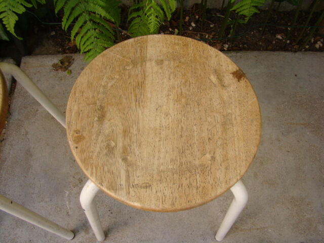 Pair of industrial stools