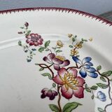 Strasbourg ironstone serving dish with Sarreguemines flowers