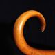 Double Art Nouveau Coat Hook in Bent Wood from Thonet