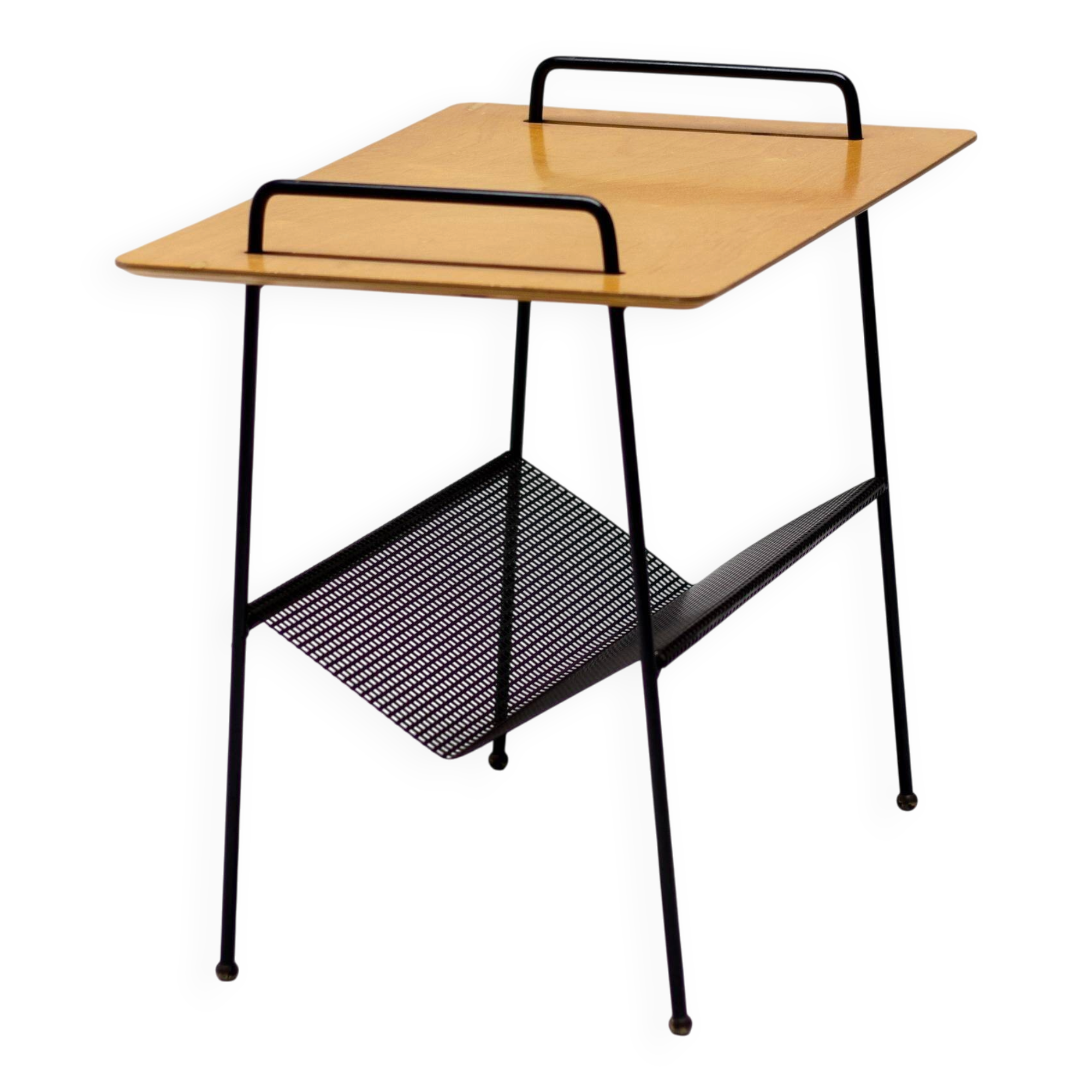 Table d'appoint Cees Braakman Pastoe dutch design industriel mi-siècle moderne 1955