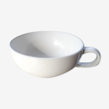 White ceramic cup