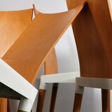 Set of 4 Miss Trip chairs by Philippe Starck for Kartell 1990