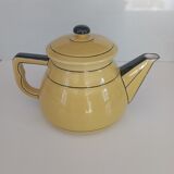 Cafetière noir et jaune