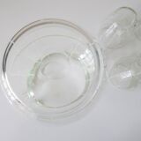 Jug, water decanter with glasses