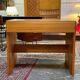 Vintage pine desk by Roland Haeusler for Maison Regain