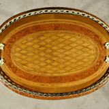 Planter in Precious Wood Marquetry, Napoleon III Period – Mid-19th Century