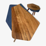 Solid walnut coffee tables