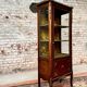 Mahogany showcase Louis XVI XIX style Century