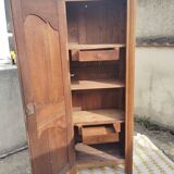 Antique oak bonnetière