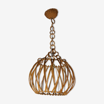 Rattan suspension 1970