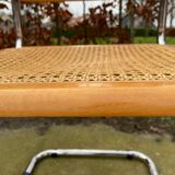 Lot of 4 Chairs Model Cesca designed by Marcel Breuer