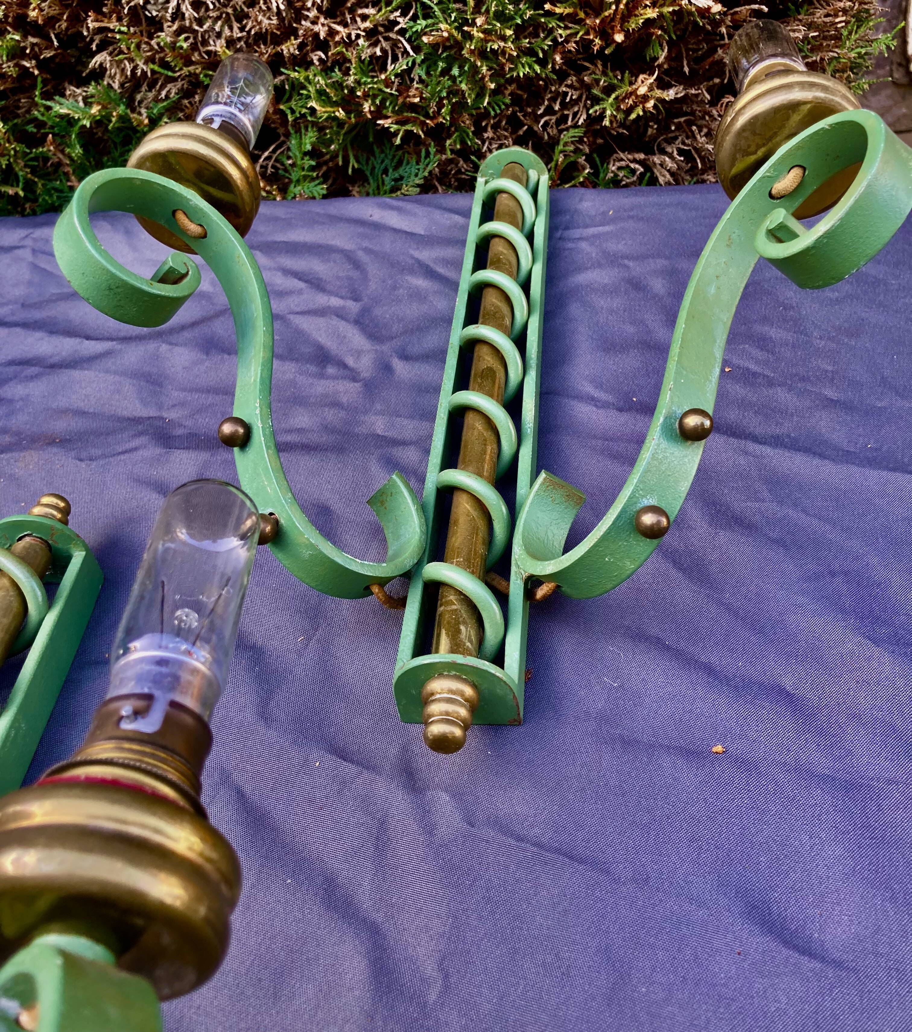 Pair of wall lamps 1940/1950