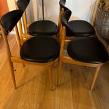 Set of 4 Pierre Gariche chairs (Unicorn)