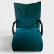 Rare Ligne Roset Armchair with Ottoman - Circa 1970