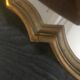 Golden baroque mirror