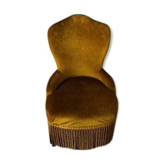 Mustard yellow toad chair
