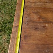Louis XV style farmhouse table in solid wood - 175 cm