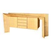 Handmade Asymmetrical Sideboard | 1980s