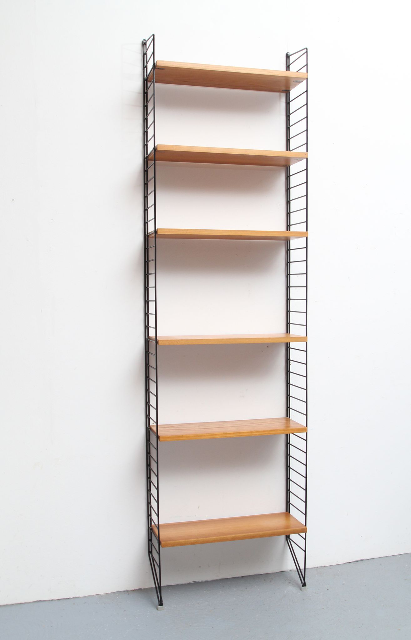 1960s wall unit in ash, Nisse Strinning for String