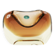 Bohemian Art Glass ashtray, Železný Brod (ZBS), designed by Miloslav Klinge