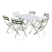 Iron garden furniture
