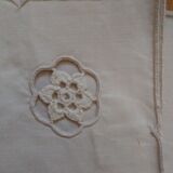 Lot de 6 serviettes brodées main